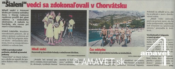Sialeni vedci Chorvatsko 2012 Korzar