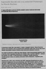 Asteroid Buchman 2010 cas.sk
